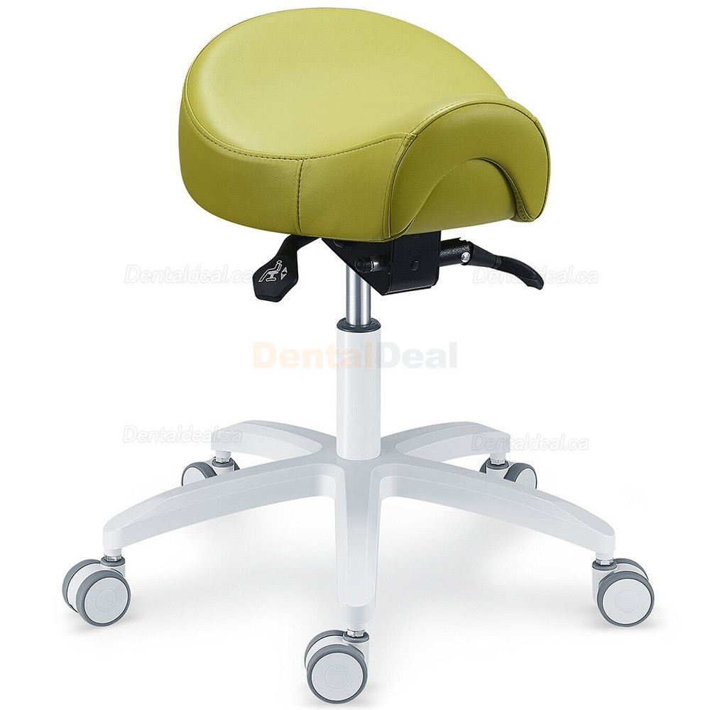 PLST-075 Ergonomic Dental Assistant Stool Dental Hygiene Operator Stool Adjustable